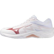 Mizuno Lightning Select Kadın Voleybol Ayakkabısı Beyaz / Kırmızı