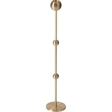 Mudo Home VELA PİRİNÇ MUMLUK BÜYÜK  BOY 35 CM