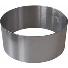 Equry Equipment Puntalı Çember Pasta Kalıbı 0,8mm Ø9 cm H:4 cm 6 Adet