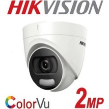 Hikvision DS-2CE70DF0T-PF 2 Mp Renkli Dome Kamera Tüm Mekanlar İçin Su Geçirmez Özellik
