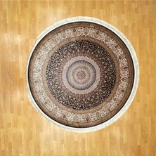 Mevlana Bazaar Minyatür 200 x 200 Yuvarlak Ipek Halı
