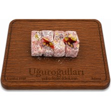 Narlı Antep Fıstıklı Çifte Kavrulmuş Kuş Lokumu 500 gr