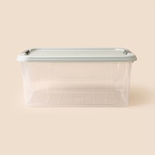 Simple Living Agata Organizer Kutu - Şeffaf - 20 Lt