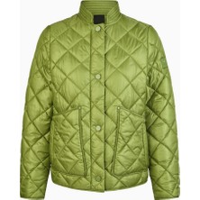Pikeur Quilted Jacket 1016 College Yaka Lüks Kadın Mont