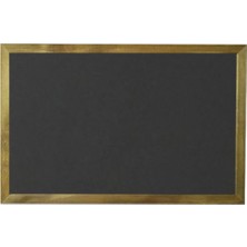 Özbience 50X150 cm Ahşap Duvara Monte Laminat Kara Yazı Tahtası
