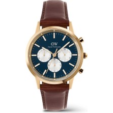 Daniel Wellington Iconic 42 Chronograph St Mawes Arctic Panda G DW00600875 Kol Saati