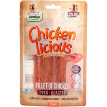 Dentalight Chicken Fillet Tavuk Etli Köpek Ödül Maması 70 gr