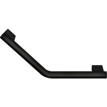 Omg Tutamak, Açılı, 37XH8X17CM - Mat Siyah