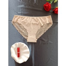 Zena Underwear Tulip Mikro Arkası Full Dantelli Kadın Iç Çamaşır Külot