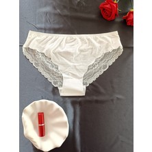 Zena Underwear Tulip Mikro Arkası Full Dantelli Kadın Iç Çamaşır Külot