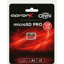 Apronx 128GB Micro Sd A2 U3 Uhs-I Tf Hafıza Kartı
