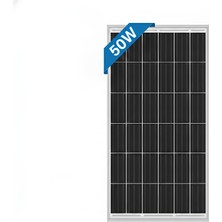 Uretech 50 W Watt Monokristal Güneş Paneli Solar Panel 40 W 45 Watt