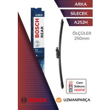 Bosch Rear A252H Arka Silecek 250MM 3397016826
