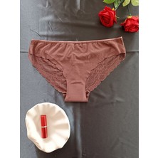 Zena Underwear Tulip Mikro Arkası Full Dantelli Kadın Iç Çamaşır Külot