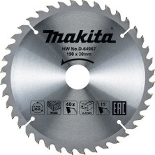Makita D-64967 Eko Daire Testere Bıçağı 190X40 Diş