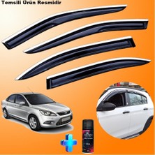 Caraks Focus 2 Sedan Mügen Cam Rüzgarlığı Abs Nikelajlı Cam Rüzgarlığı 2005-2011 4 Lü + Ebrayn 150 ml Koku