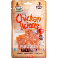 Dentalight Chicken Cube Tavuk Etli Köpek Ödül Küpleri 70 gr