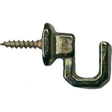 Practika Vidalı Kanca 15X18MM Sarı - Küçük Eşyalar Için Askı Kancası - 1 Adet