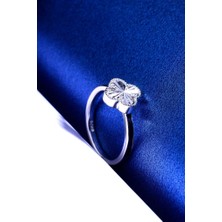 İnnuendo Jewelry 925 Ayar Gümüş Işın Desenli Çiçek Kadın Yüzük