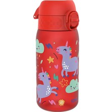 Ion8 - Çocuk Suluk - Kırmızı Unicorn - 350 ml - Sızdırmaz - Bpa Içermeyen