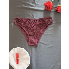 Zena Underwear Mia Önü Çapraz Detaylı Dantelli Kadın Iç Çamaşır Külot
