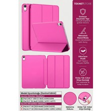 TekNetStore iPad 11. Nesil (A16) ve 10. Nesil 10.9" Uyumlu Kılıf A3355 A2696 Ultra Ince Standlı Kapak