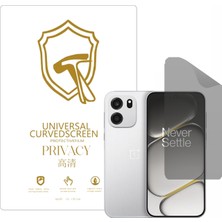 Microcase Oneplus Turbo 6V ile Uyumlu Privacy Gizlilik Filtreli Hayalet Nano Ekran KORUYUCU-EKM110