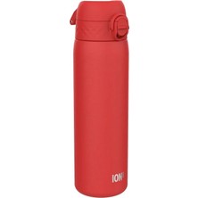 Ion8 - Paslanmaz Çelik Ince Suluk - Kırmızı - 600 ml - Sızdırmaz