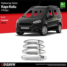 Ateş Ford Courier Krom Kapı Kolu 4 Kapı 2014-2022