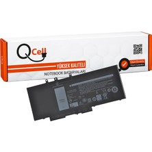 Dell 4yfvg  Uyumlu Qcell Batarya