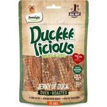 Dentalight Duck Jerky Ördek Etli Köpek Ödül Maması 70 gr