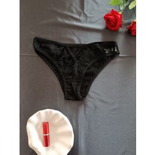 Zena Underwear Mia Önü Çapraz Detaylı Dantelli Kadın Iç Çamaşır Külot