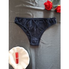 Zena Underwear Mia Önü Çapraz Detaylı Dantelli Kadın Iç Çamaşır Külot