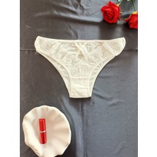 Zena Underwear Mia Önü Çapraz Detaylı Dantelli Kadın Iç Çamaşır Külot