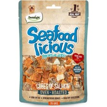 Dentalight Seafood Cube Somon Balıklı Köpek Ödül Küpleri 70 gr