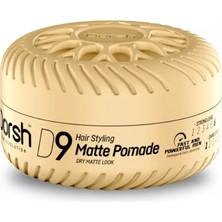 Dorsh D9 Matte Pomade Mat Bitişli Güçlü Tutuş Saç Şekillendirici Pomade 150ML
