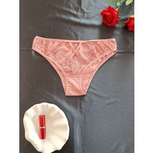 Zena Underwear Mia Önü Çapraz Detaylı Dantelli Kadın Iç Çamaşır Külot
