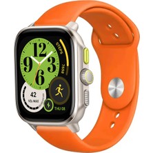 Tagomoon Amazfit Cheetah ile Uyumlu Kordon Yumuşak Dokulu Esnek Jel Silikon Kayış