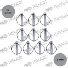 Emek Ticaret Yaylı Pim 6 mm (10 Adet)