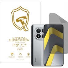 Microcase Xiaomi Poco M8 Pro ile Uyumlu Privacy Gizlilik Filtreli Hayalet Nano Ekran KORUYUCU-EKM110
