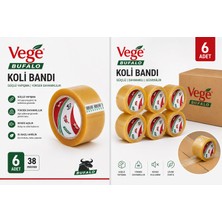 Vege 38 Micron Koli Bandı 45*100 Metre (6 Adet)