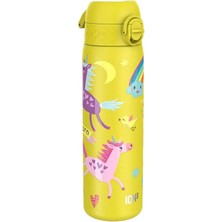 Ion8 - Paslanmaz Çelik Ince Suluk - Sarı Unicorn - 600 ml - Sızdırmaz