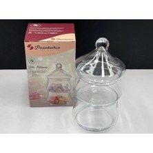 Paşabahçe Villa Patisserie Kapaklı Cam Kase Seti 870 ml