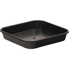 Potex Plastik 23 cm Kare Saksı Tabağı