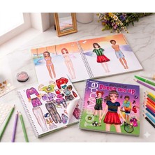 Top Model by Depesche Topmodel Dress Me Up Spor Temalı Tasarım Defteri- 11 Sayfa Sticker & 24 Sayfa Model
