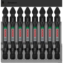 Bosch Impact Control Vidalama Çift Uç Pz2*65 mm 8'li 2 608 522 338