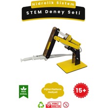 Lapin Eğitim Hizmetleri Hidrolik Sistem - Kendin Yap Stem Bilim ve Deney Seti – Dıy Montessori Eğitim – Maker Set