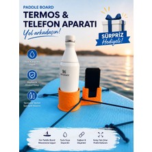 3B Paddle Board Sup Board Kano Kupa Termos Telefon  Tutucu -Turuncu