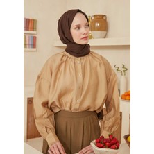 Fresh Scarfs Acı Patlıcan İnce Pamuk Vual Şal