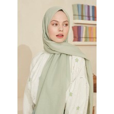 Fresh Scarfs Deniz Köpüğü İnce Pamuk Vual Şal